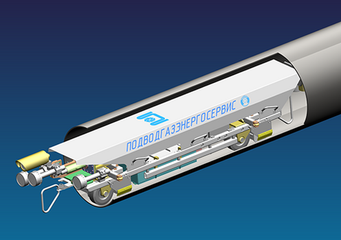 Робот для обследования подводных переходов трубопроводов